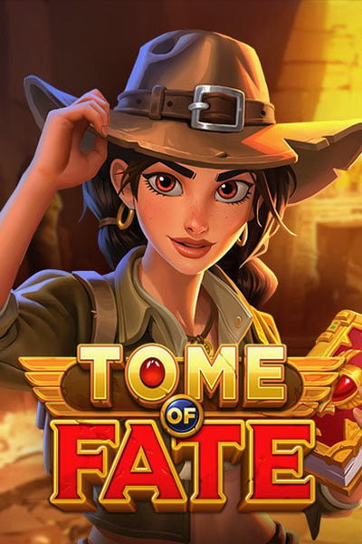 Naslovnica slota Tome Of Fate u lobiju Betwest Casina