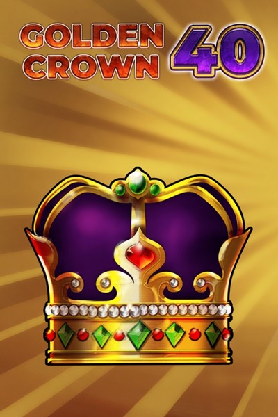 Naslovnica slota Golden Crown 40 u lobiju Kingmaker Casino